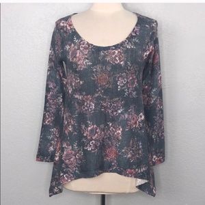 Nally and Millie floral sweater small